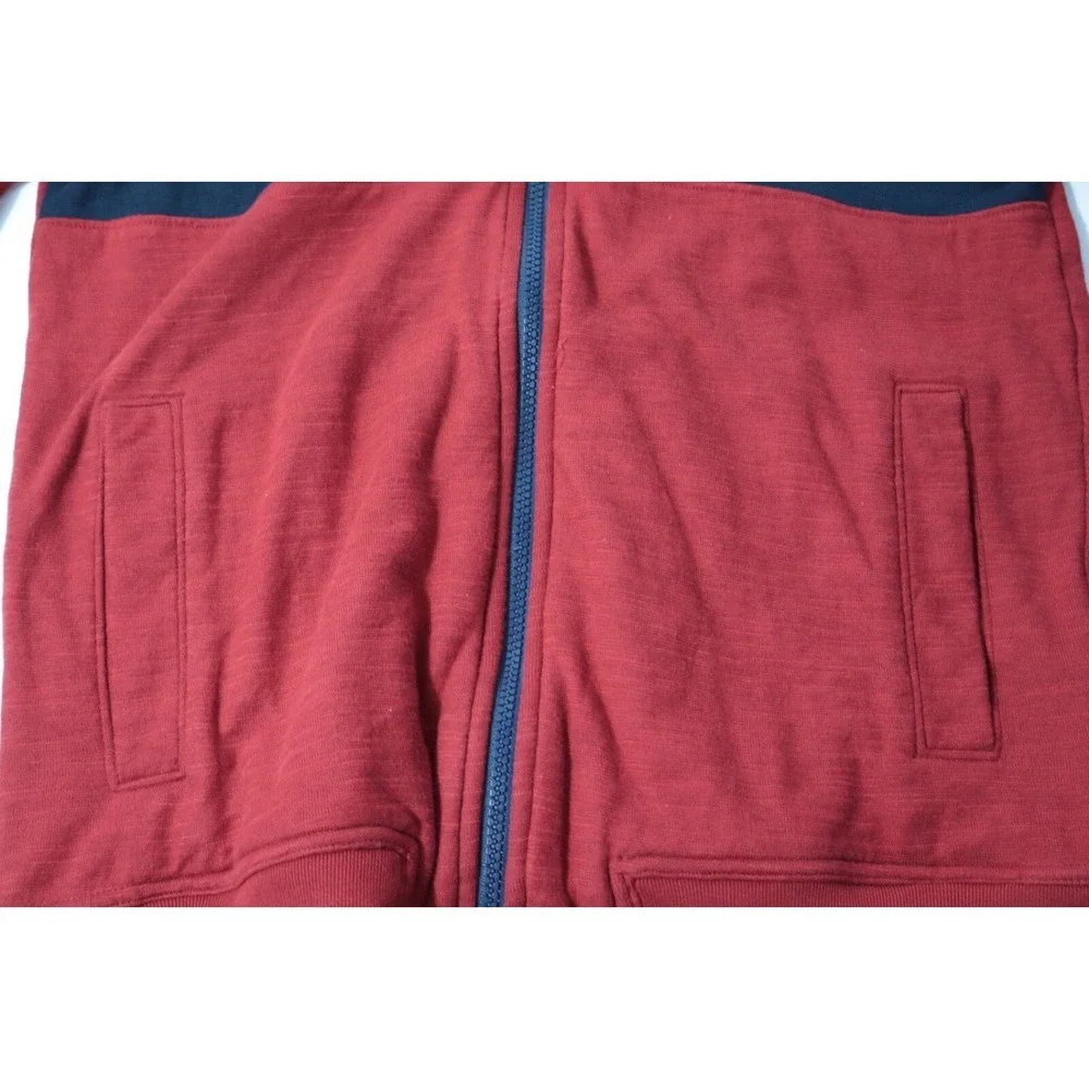 Banana Republic Men's Full‎ Zip Jacket Size M Red and Blue